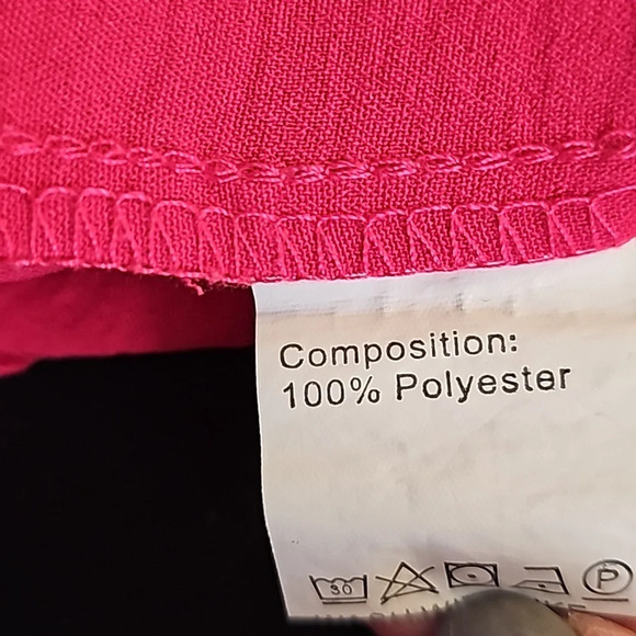 PrettyGarden Fashion Rose-red blouse. NWT - Picture 5 of 7